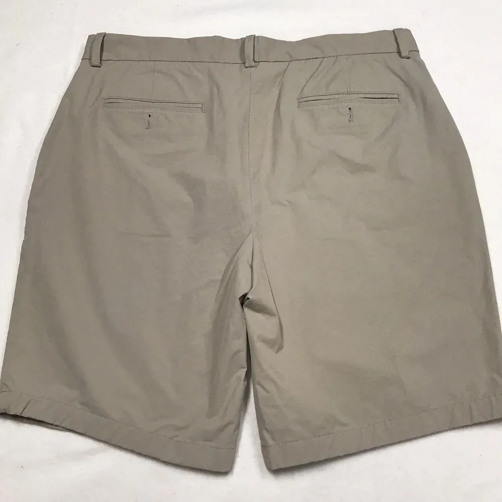 VINEYARD VINES OTG On The Go Shorts Men 36 Khaki Beige Stretch Golf Chino